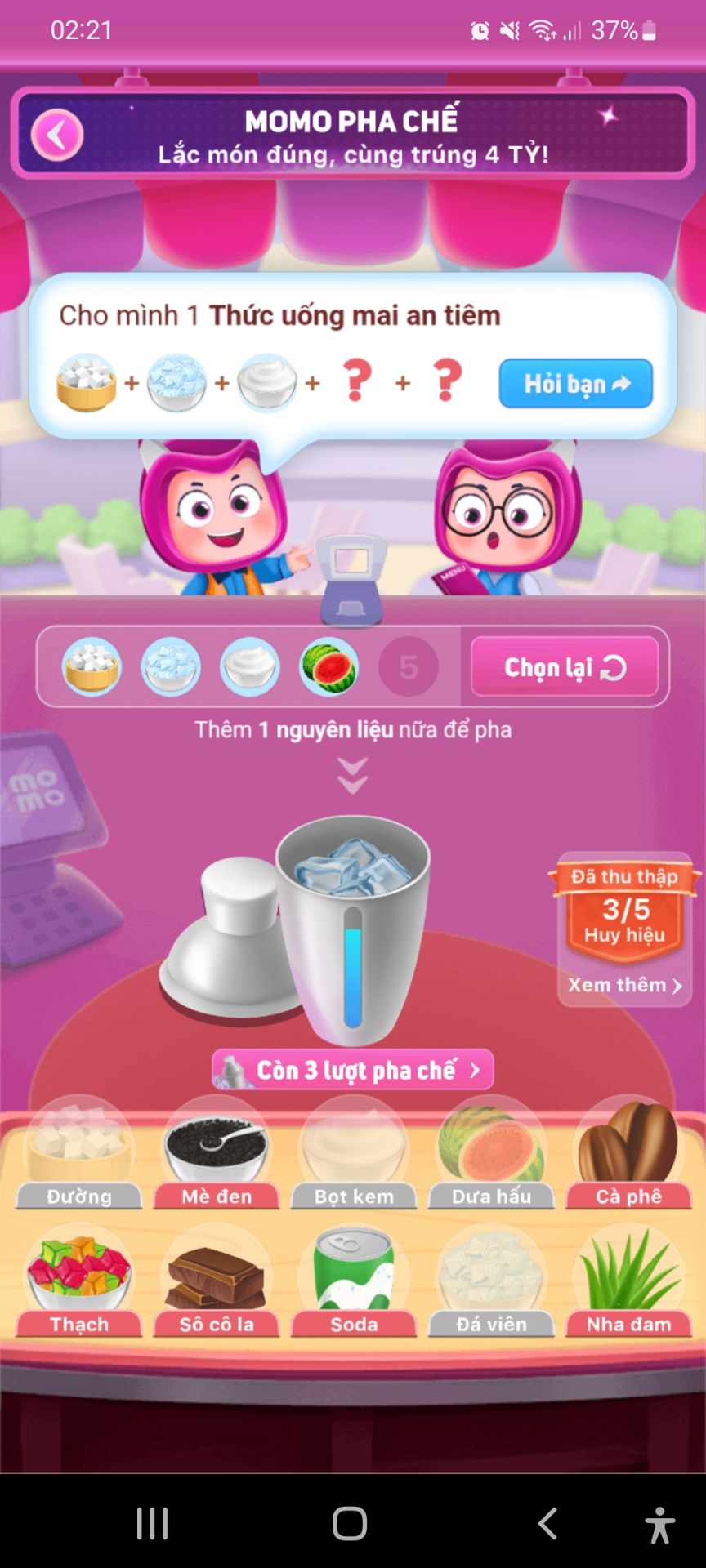 Mùi trà thơm đậm, ít sữa, phu hợp nh ng k thik ngọt như mk, nhug mun ngọt vẫn co thể thêm vào, tiện lợi, nhanh chóng, sẽ tốt hơn khi b mua trà sữa bên ngoài k tốt sk.,mới đặt trưa hqua, trua nay co hàng lun ah, thanks tiki ve khâu g,hàng