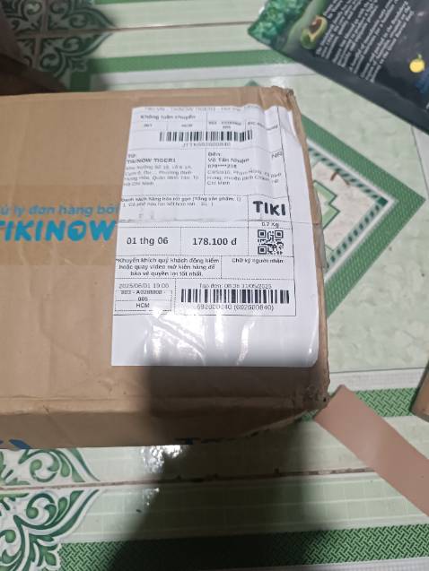 Đã nhận được hàng