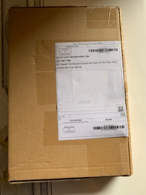 Giao hàng nhanh
Đóng gói cẩn thận kỹ càng ,rất có tâm 
Xứng đáng 5 sao