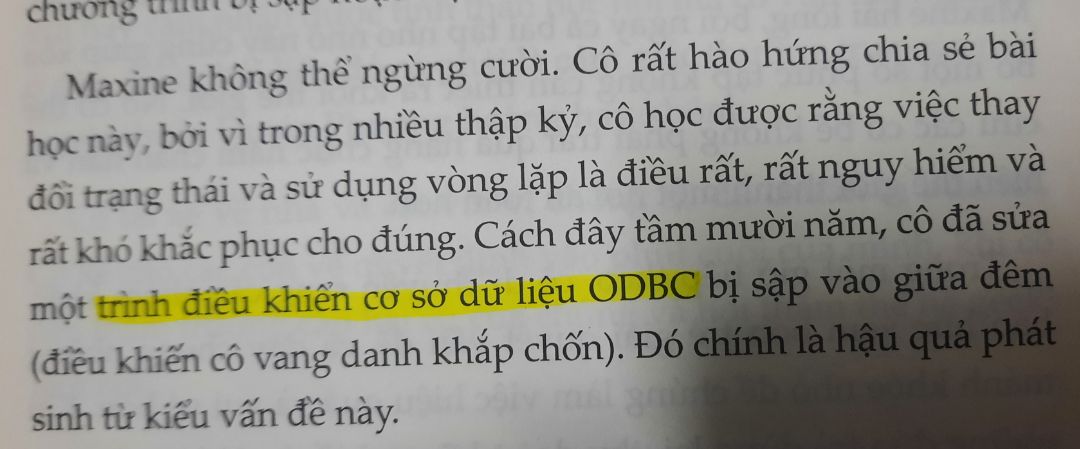 Sách hay nhưng dịch giả không phải là người trong ngành nên dịch sai thuật ngữ chuyên ngành rất nhiều, đọc rất khó hiểu. Các bạn nên mua bản gốc tiếng Anh để đọc.