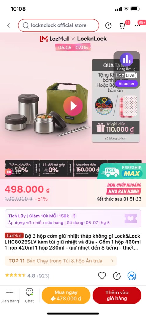 Thiết kế đẹp, bắt mắt. Chất lượng ok
Tiki giao rất nhanh