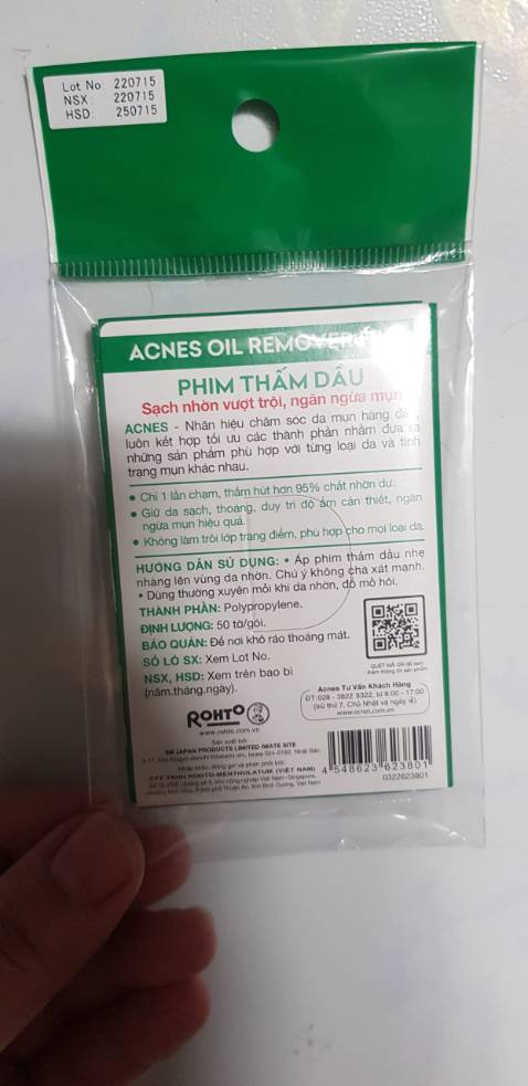 Thử nhiều loại r mà thấy loại này xài được nhất. Phim thấm tốt, dai vs rẻ. Mấy cái này da dầu xài hao lắm luôn, mỗi tháng bay 1 hộp Thử nhiều loại r mà thấy loại này xài được nhất. Phim thấm tốt, dai vs rẻ. Mấy cái này da dầu xài hao lắm luôn, mỗi tháng bay 1 hộp