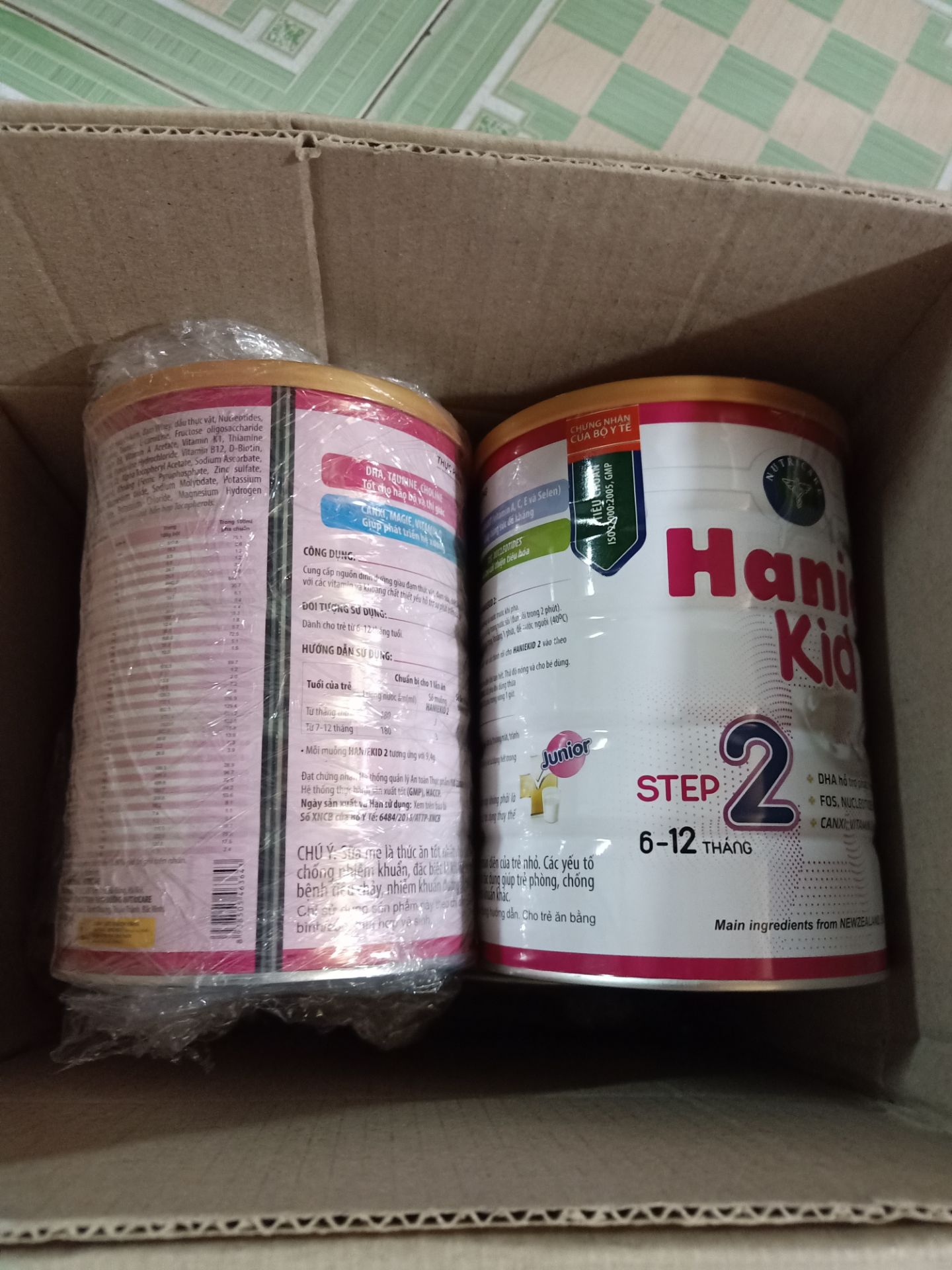 lần đầu mua sữa trên tiki..quất luôn 4h ..giao hàng nhanh 2 ngày có rồi...chất lượng sữa OK ?