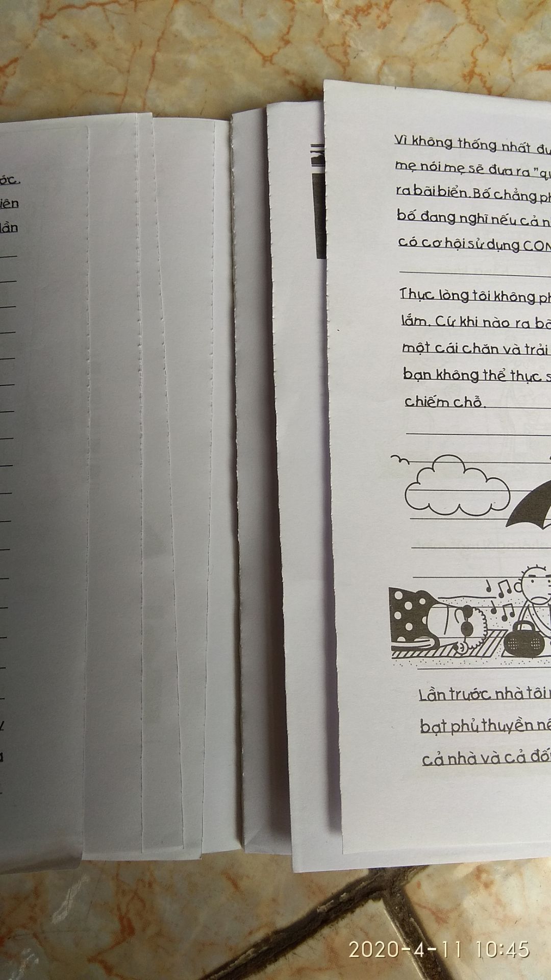 Mua nguyên bộ, hình thức bên ngoài thì đẹp nhưng một số quyển tự bung trang sau vài lần xem.