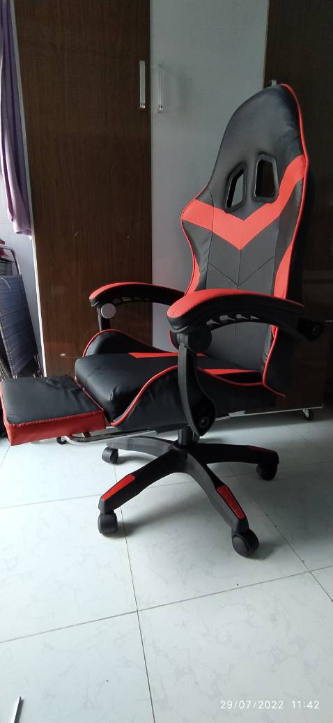 Ghế mẫu mã đẹp, tương đối cứng cáp đủ nhu cầu sử dụng và thư giãn. Chuẩn bị hàng đóng gói tạm được, giao nhanh. Có hình ảnh hướng dẫn nên dễ lắp ráp. Giá giảm chút nữa thì tuyệt vời!
Nói chung là hài lòng.