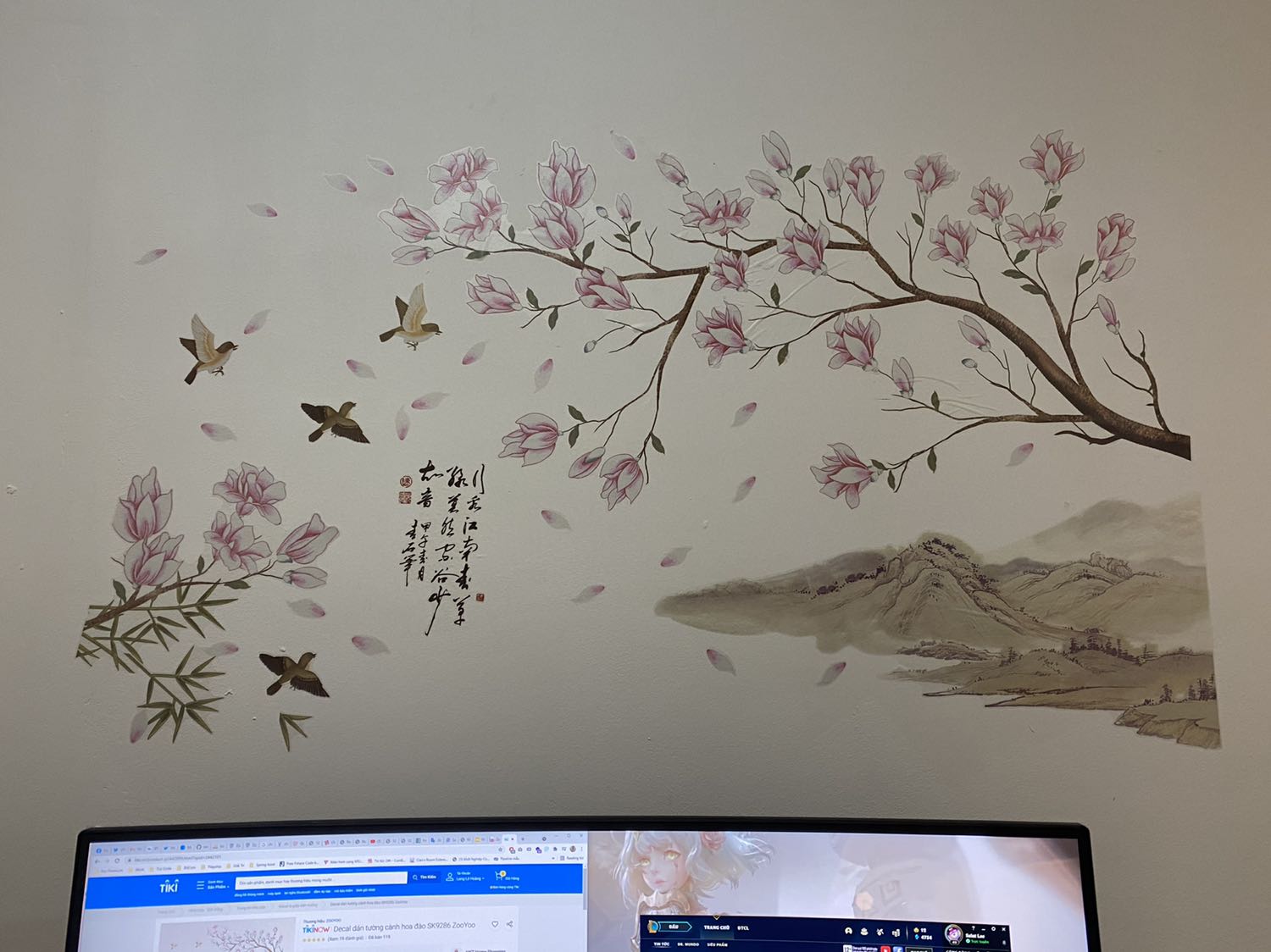 Chi tiết cành bông nếu làm 1 mình dễ dính lại và hư hết ?