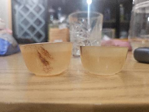 2 Ly thì 1 ly méo. Hỏi thì giài thích do làm thủ công. Xong mình nói thủ công sao ly kia ko méo ? Vậy cho đổi ly ko méo được ko thì im ru