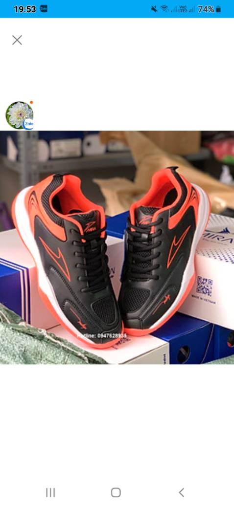 Giày vừa chân  size  chuẩn