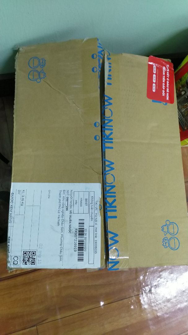 Giao hàng nhanh, đóng gói cẩn thận, chất lượng tốt.