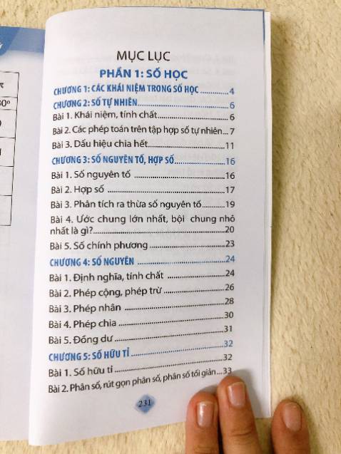 Sổ tay tổng hợp rất chi là đầy đủ nhe (mình gửi mục lục cho các bạn nào cần tham khảo nè). Đúng là "sổ tay" nên khổ sách nhỏ gọn, cỡ bằng một bàn tay thôi. Chỉ là nếu như sách thêm một vài phần bài tập thì tốt hơn ấy, chứ nếu chỉ là lí thuyết thôi thì lên mạng search thôi. Cơ mà lí thuyết được tóm tắt tốt.