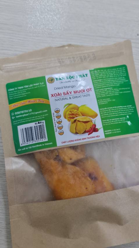 Ngon, đóng gói sạch đẹp, thông tin đầy đủ