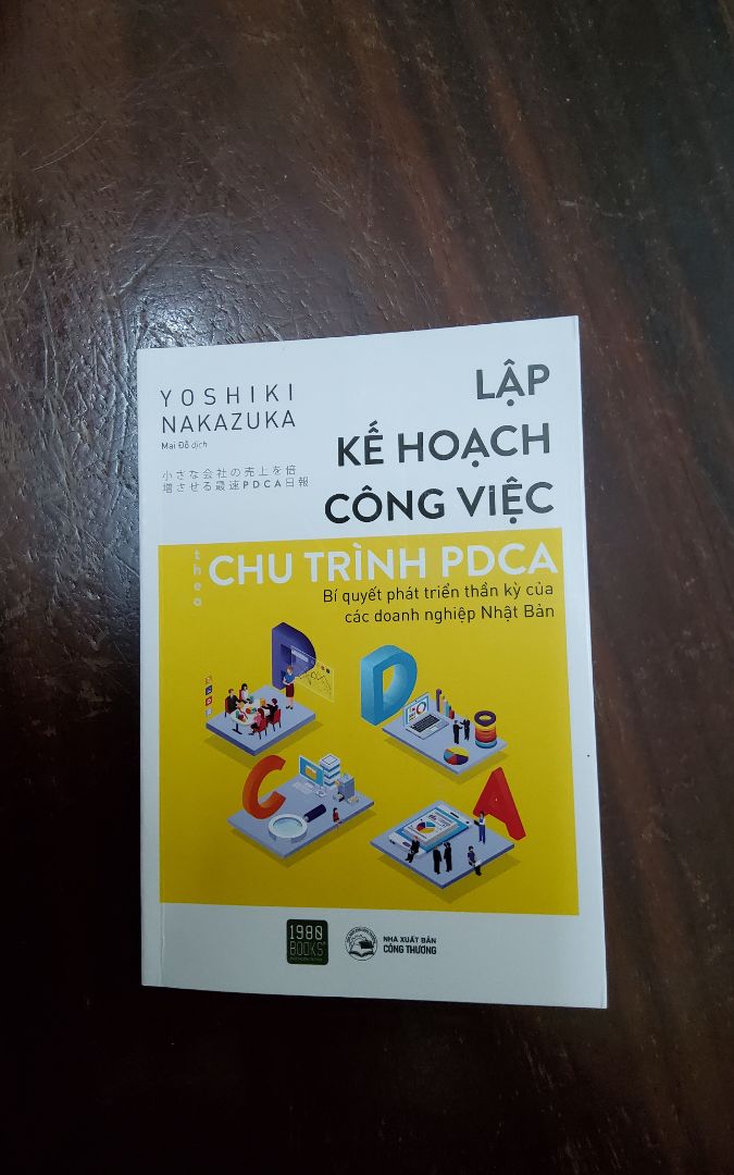 "Lựa chọn cách suy nghĩ sẽ tạo ra sự khác biệt. ....." và giá trị từ quyển sách mà mỗi bạn đọc sắp đón nhận chính là ... hãy mua và đọc ngay. Chúc các bạn đọc sẽ nhận được giá trị hữu ích mà tác giả cuốn sách đã tốn nhiều công sức để viết ra. Biết ơn tác giả YOSHIKI NAKAZUKA cuốn sách với chủ đề "Lập kế hoạch công việc theo chu trình PDCA."