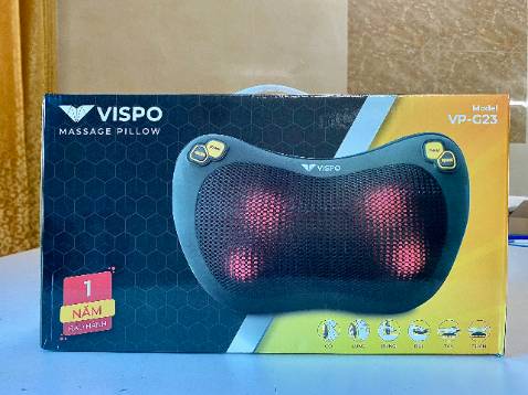 Gối dùng rất thích, chạy êm massage vào đúng điểm nên thích. Nhận hàng có đầy đủ phụ kiện như mô tả. Dend hồng ngoại dùng ấm, không bị quá nóng. Bao bì đẹp đóng gói cẩn thận. Vì gối nhỏ nên sử dụng trên văn phòng hay di chuyển trên xe ô tô cũng rất tiện.