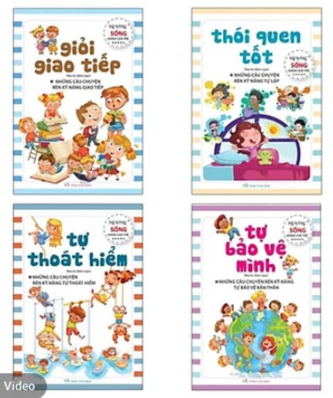 Bộ sách hình ảnh đẹp sống động, nội dung rất thực tế giúp trẻ biết đc kỹ năng sống tốt hơn. nói chung đẹp cả hình ảnh lẫn nội dung