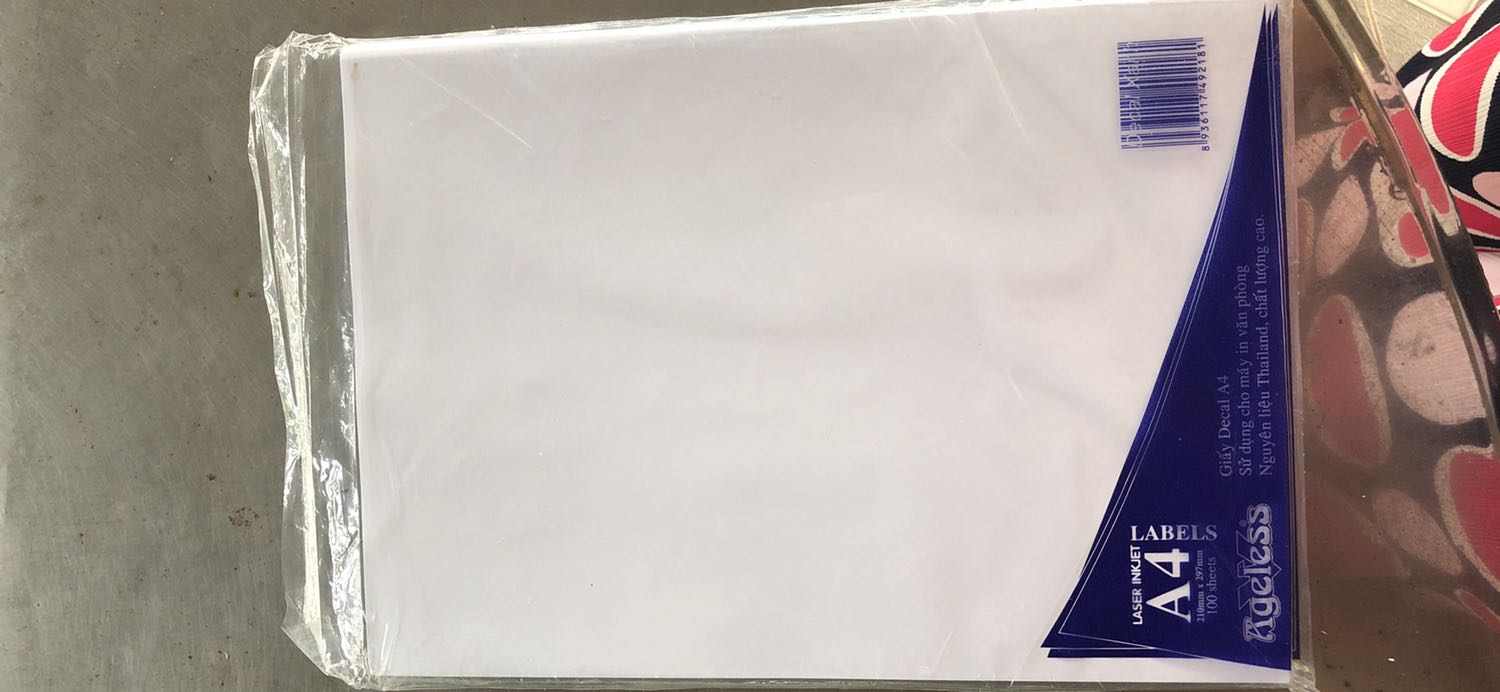 Giấy tốt, in màu đẹp