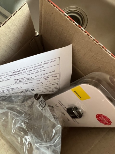 Tiki ơi. Mình đặt sl:02 shop đóng gói có 1. Nhờ Tiki phản hồi shop giao thêm cho mình 1 cái nữa