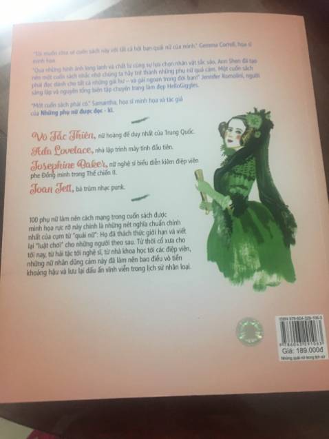 sản phẩm rất đẹp, sách hay, giao hàng nhanh. Nói chung sách rất đáng mua.