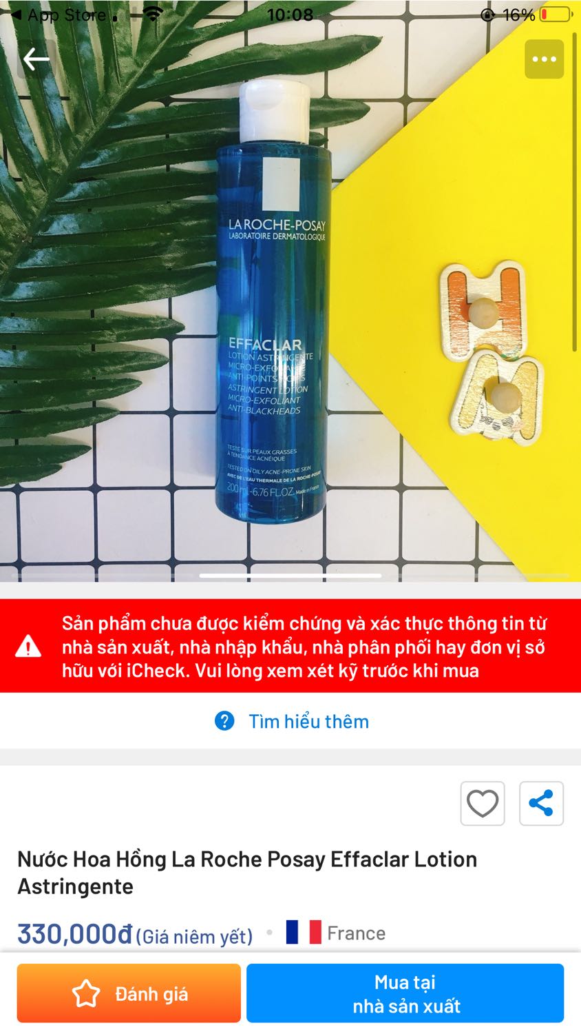 Mình ko biết hàng này là gì mà quét barcode họ báo barcode này ko phải cuae nhà sản xuất, mong nguoeif bán có lời giửo thích rõ ràng, mình muốn trả hàng đc ko ?