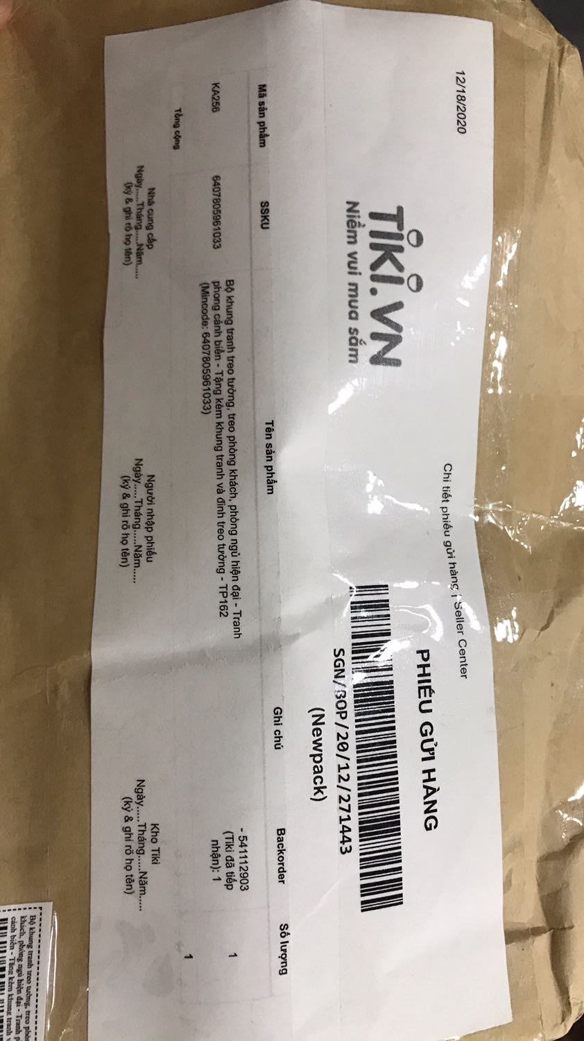 Đề nghị nhà cung cấp xem lại uy tín nha!
Rõ ràng sản phẩm ghi có tặng đinh mà khi nhận hàng lại không có. Pó tay