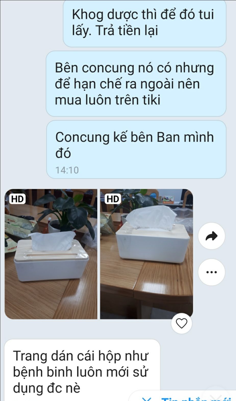 hộp không vừa khổ giấy. cái nắp rất khó đóng. nhưng vì vô thế rồi nên xài vài bữa vứt mua khác ?? 2 sao vì tikinow giao nhanh hộp không vừa khổ giấy. cái nắp rất khó đóng. nhưng vì vô thế rồi nên xài vài bữa vứt mua khác ?? 2 sao vì tikinow giao nhanh