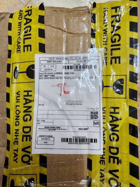 Nhận 10 gói, 3 gói có mùi hôi, yêu càu đổi lại, xin cảm ơn