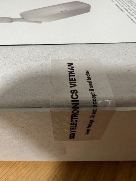 Well-wrapped. Genuine seals. Authentic. A little bulky what with the protective case, but the headphones have a great feel and quality. They look great!