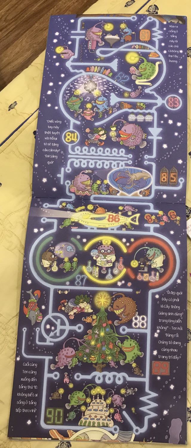 Hồi nhỏ mà mình được đọc bộ này thì chắc mình cũng tin sái cổ rằng có toà nhà 100 tầng dưới đáy biển, dưới lòng đất và trên bầu trời mất. Chỉ tưởng tượng thôi cũng đã thấy vô chngf hào hứng. Như được quay lại thời thơ ấu, đắm chìm trong thế giới hình vẽ muôn màu.