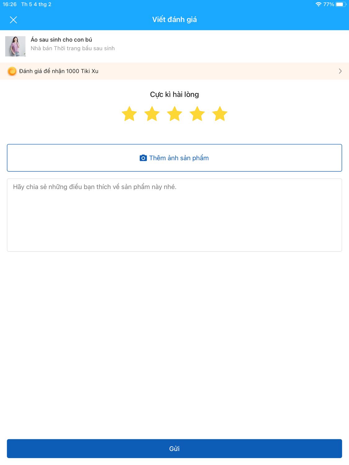 Tiki hàng hoá chất lượng giao hàng nhanh, rất yên tâm