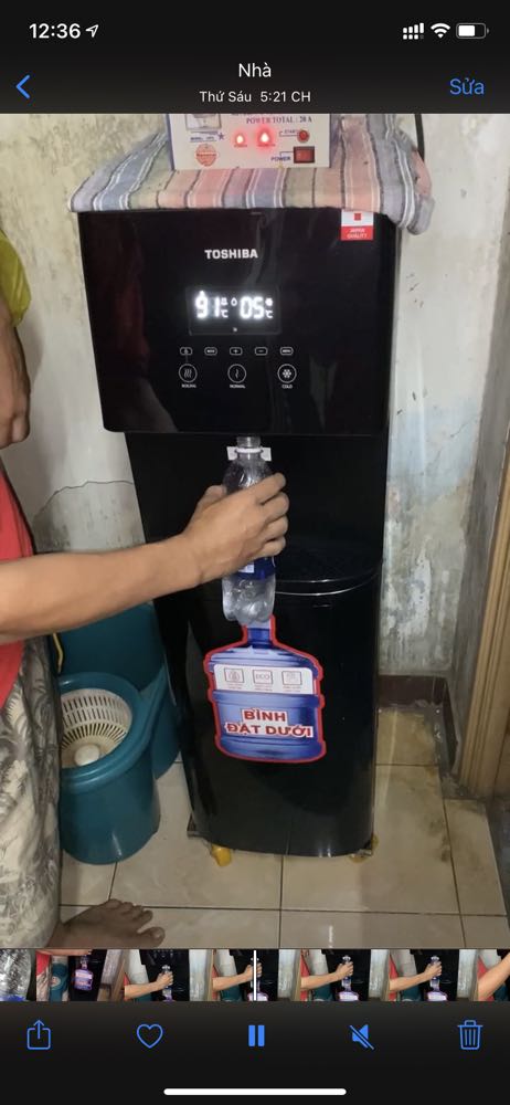 Dùng được 7 ngày đã xảy ra vấn đề. Khi chọn Normal nước ra vẫn là nước lạnh. Hix Hix Hix qua 5 ngày không được đổi mới, chán ghê mua mới không được bao lâu mà lại phải bảo hành