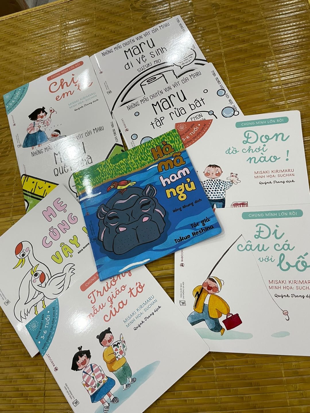 Giao hàng sau 2 ngày đặt nhận sách rất hài lòng
Sách màu sắc hình ảnh đẹp ngộ nghĩnh lại mua đc giá sale