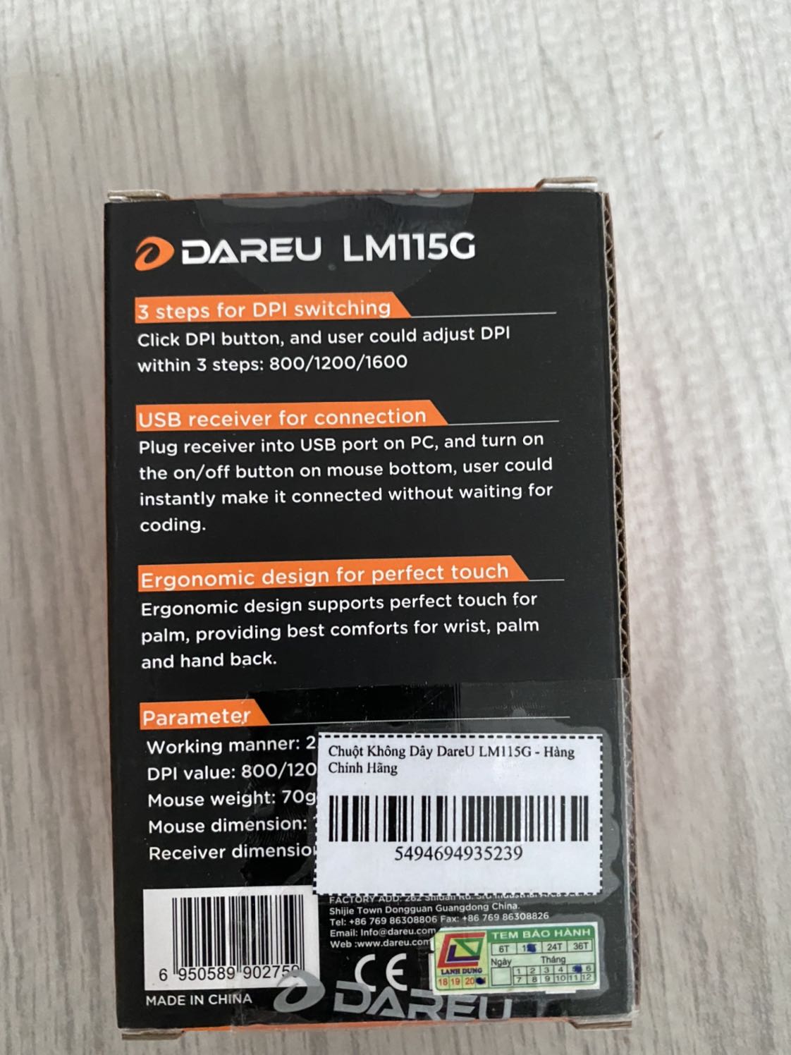 Hài lòng với sản phẩm. Tuy giá rẻ nhưng có đầy đủ các phím functions. Chuột nhận nhanh. Mua chuột được tặng kèn pin. Sử dụng ổn. Còn độ bền phải đợi một thời gian mới biết được.