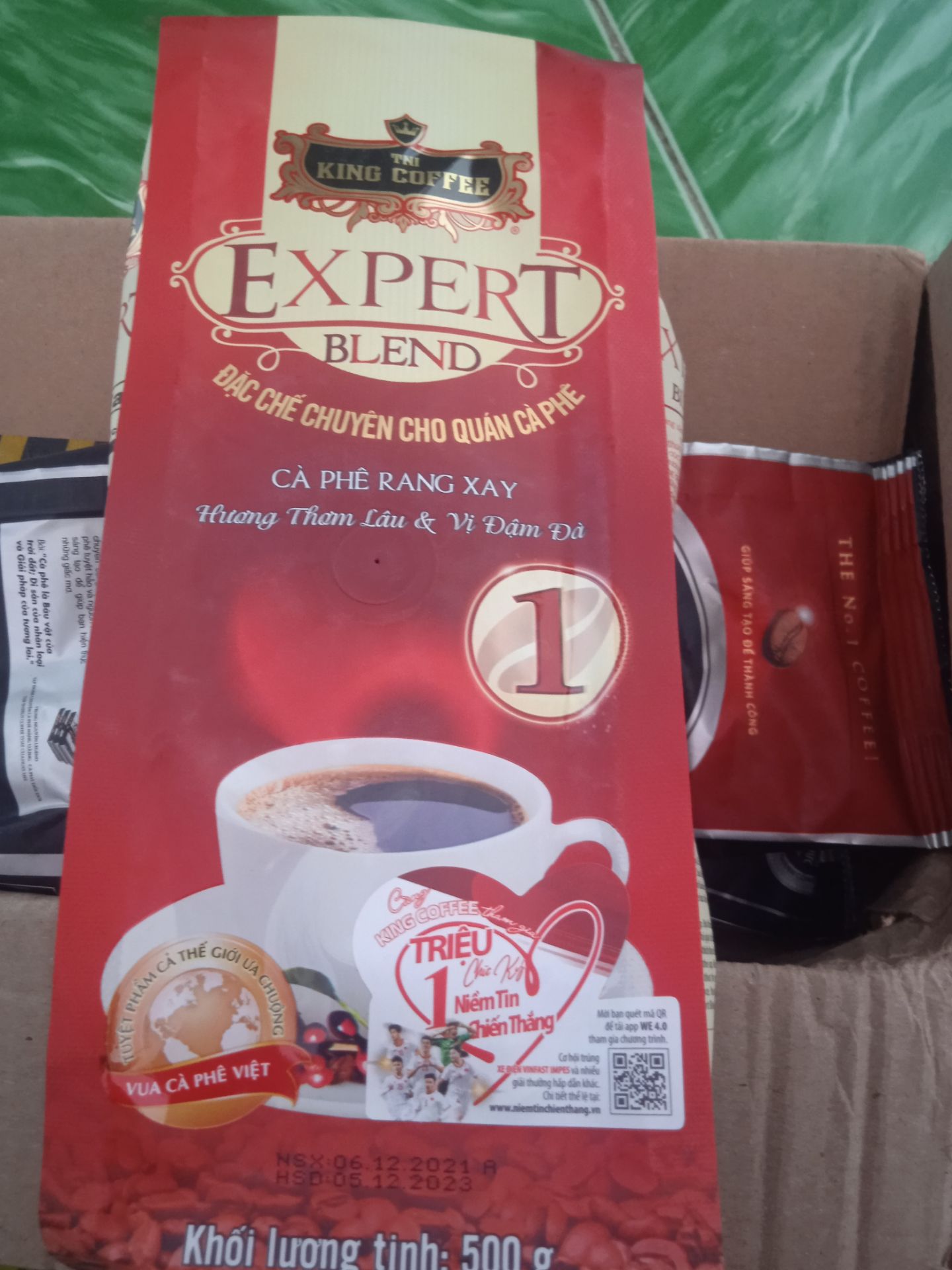 chưa thử chất lượng nhưng nhìn ngày sản xuất năm 2021 thấy bùn