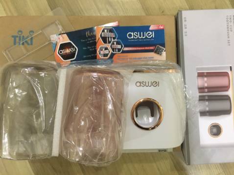 ✍ KỆ NHÀ TẮM - BỘ NHẢ KEM ĐÁNH RĂNG ĐA NĂNG ASWEI® .
ღ
✍ Rất bất ngờ với sản phẩm, rất đáng tiền. Sản phẩm dùng rất oki, nên mua bởi nó gọn gàng, sạch sẽ và rất tiện lợi.