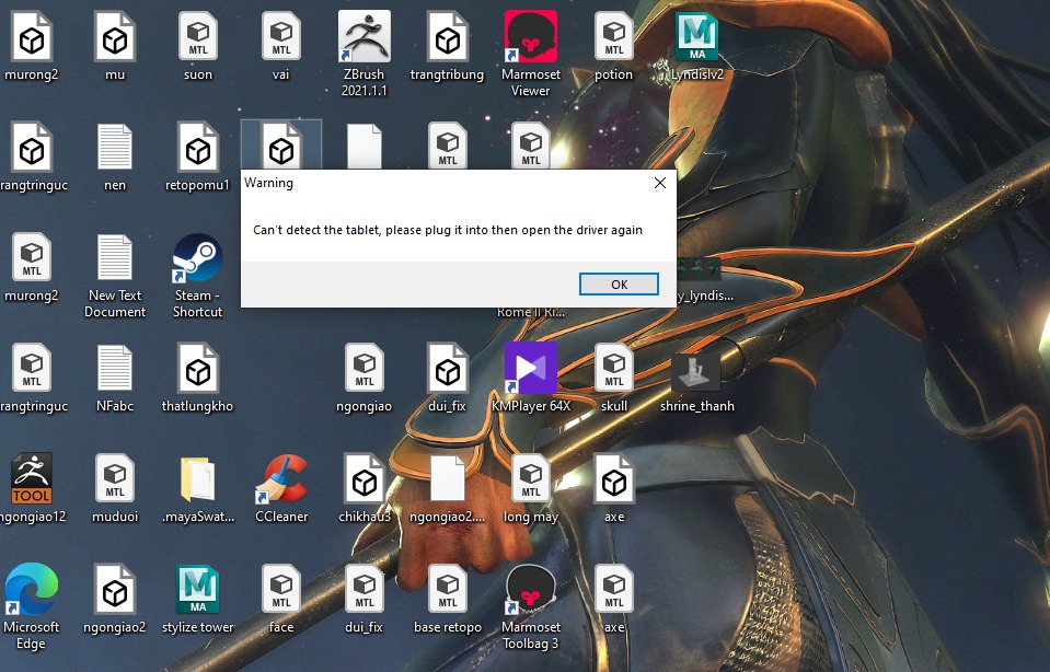 không hiểu do driver hay là do dây kết nối mà bảng hoạt động rất chập chờn, suốt ngày báo không nhận cổng phải tháo ra cắm lại, nhưng vẫn cứ tái đi tái lại, tắt máy đi bật lại nhưng không rút ra là y rằng bị lỗi tiếp trong khi dùng con Wacom đời cũ mấy năm không bị làm sao. Nếu qua ngày hôm nay mà tình hình không cải thiện sẽ liên hệ bảo hành.