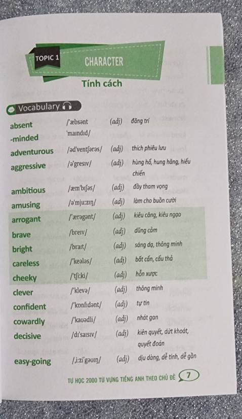 Nội dung học theo chủ đề , dễ học  , dễ hiểu , có bài *** ở cuối mỗi chủ đề. 
Mua sách được giá tốt. 
Giao hàng nhanh  , cảm ơn ạ  .
