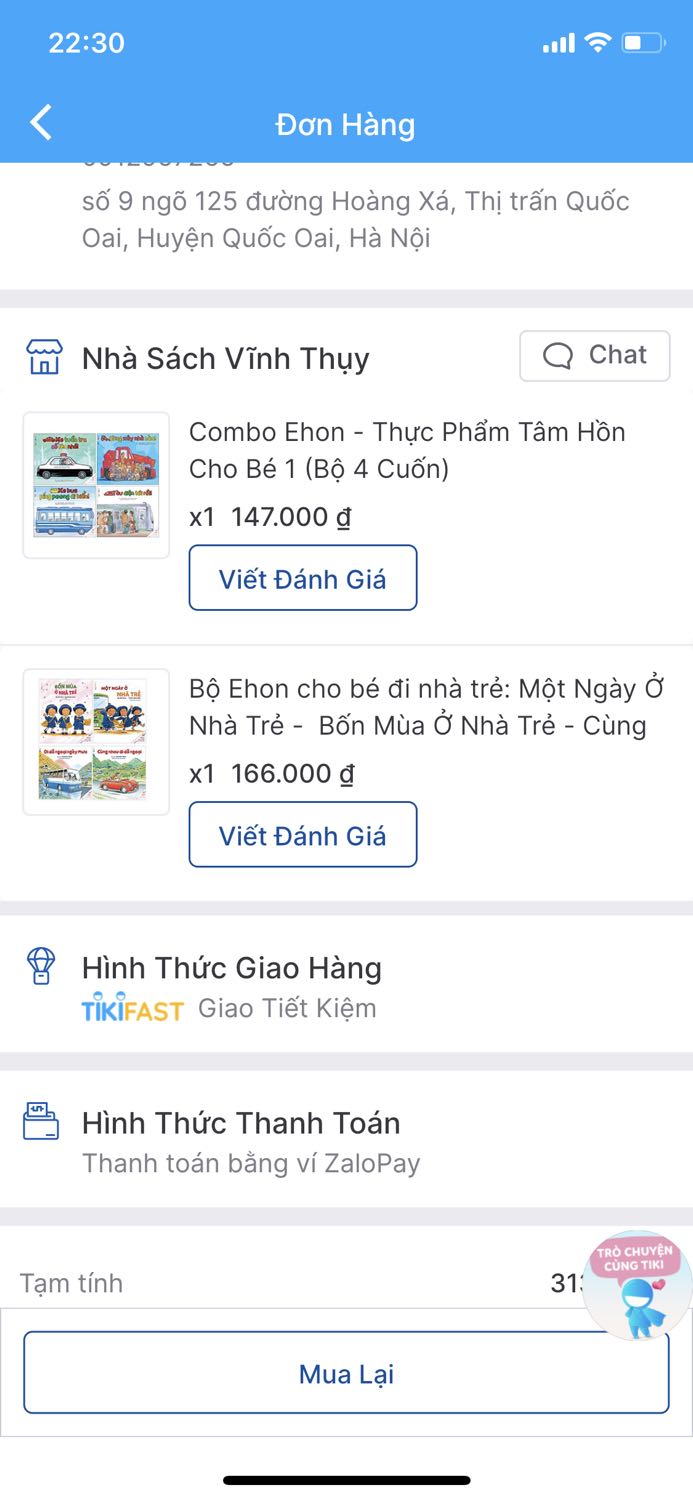 *** đảo giao sai một combo 4 cuốn, và còn giao 2 cuốn trùng nhau. Mình nhắn tin riêng để mong có lời giải thích thì đã xem và không trả lời. Mình không hề đặt cuốn sách shop giao cho như trong ảnh.