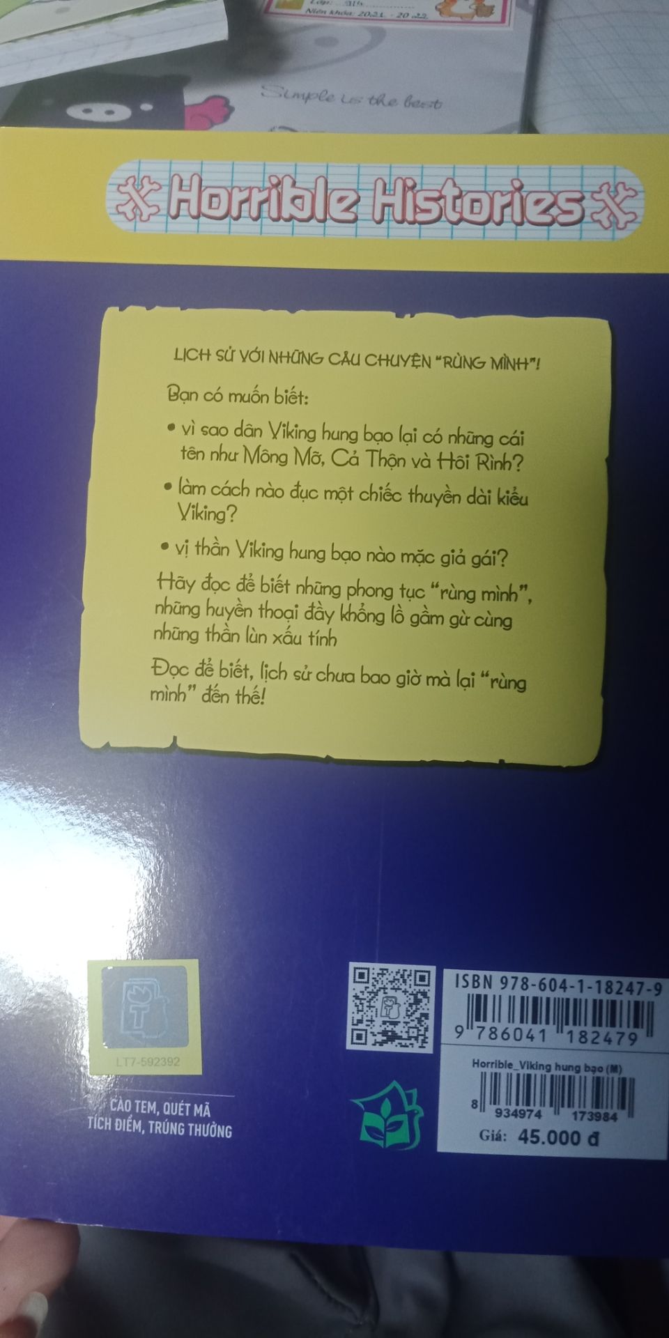 khá ổn nội dung hay. hộp móp nhưng sản phẩm không bị ảnh hưởng