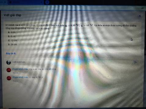 Lời giải THIẾU thậm chí là KHÔNG CÓ. Thất vọng