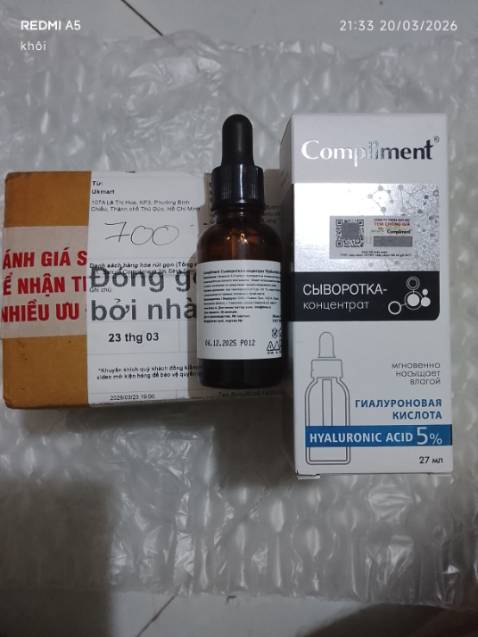 Hàng chính hãng tươi mới nên nó thơm