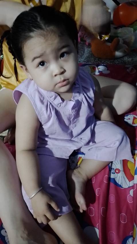 Vải hơi thô ,nhưng đẹp vừa ý đúng kích cỡ , hài lòng bé mặc rất đẹp, ủm hộ shop.