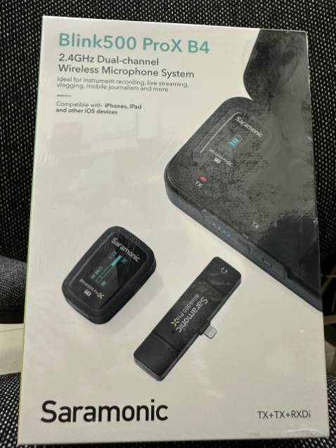 Blink500 ProX b4 cho ae dùng iphone nha, cổng lightning, ghi âm quá tốt, màn hình led hiển thiị thông số dễ quan sát khi dùng, Shop giao nhanh full box sẽ ủng hộ lần sau.