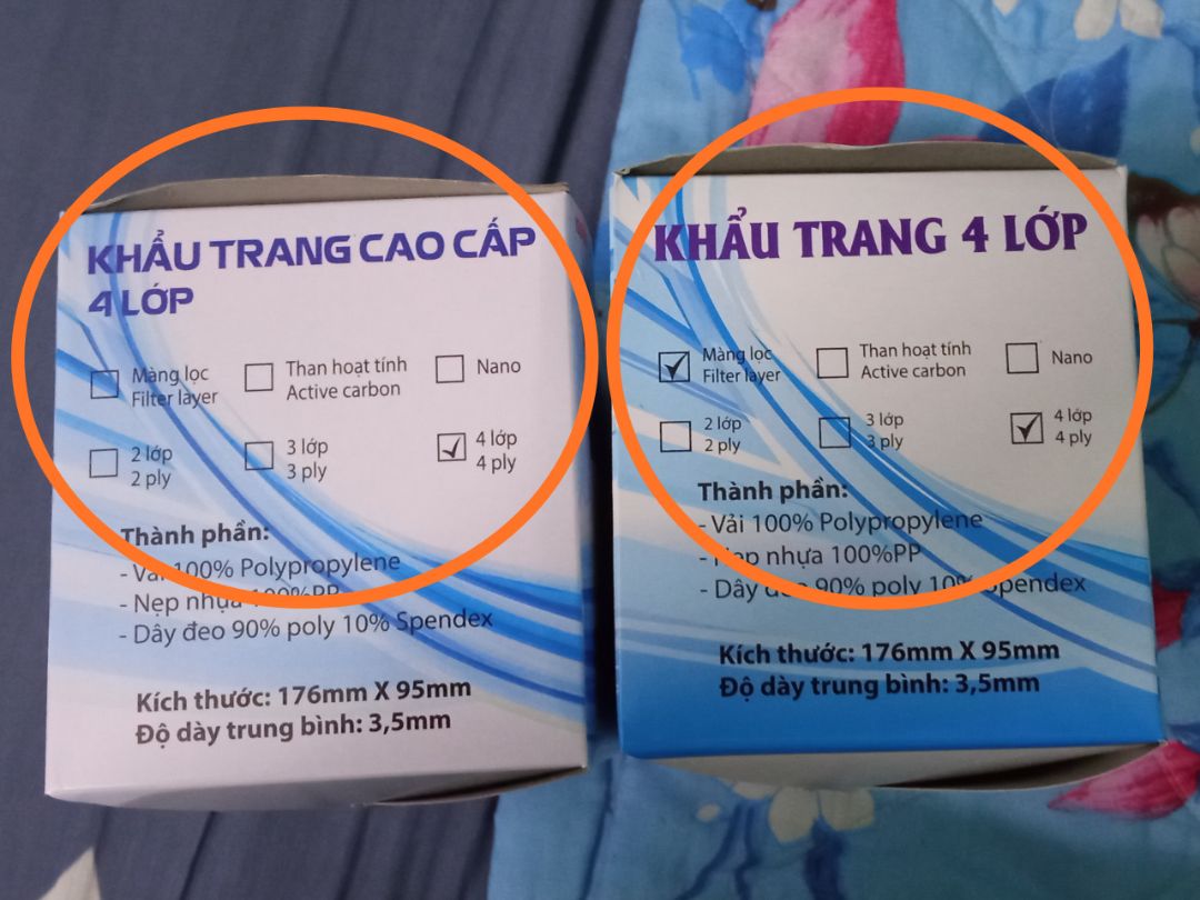 Sản phẩm giao nhanh. Shop đóng gói cũng rất ổn. Tuy nhiên, trừ 1 sao vì hàng mới mà bị rách tem niêm phong. Mua 1 lần 6 hộp nhưng shop lại gửi 2 loại khác nhau. Độ dày khẩu trang vừa phải, ko mỏng lắm. Giá thành phù hợp, ko bị đôn trong giai đoạn Covid này.