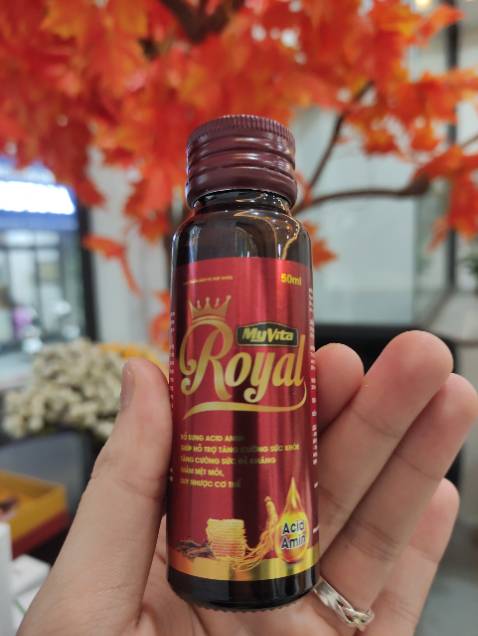 Mua Nước Uống Hỗ Trợ Tăng Cường Sức Khỏe MyVita Royal (Đông trùng hạ thảo -  nhân sâm - 8 Acid Amin) | Tiki