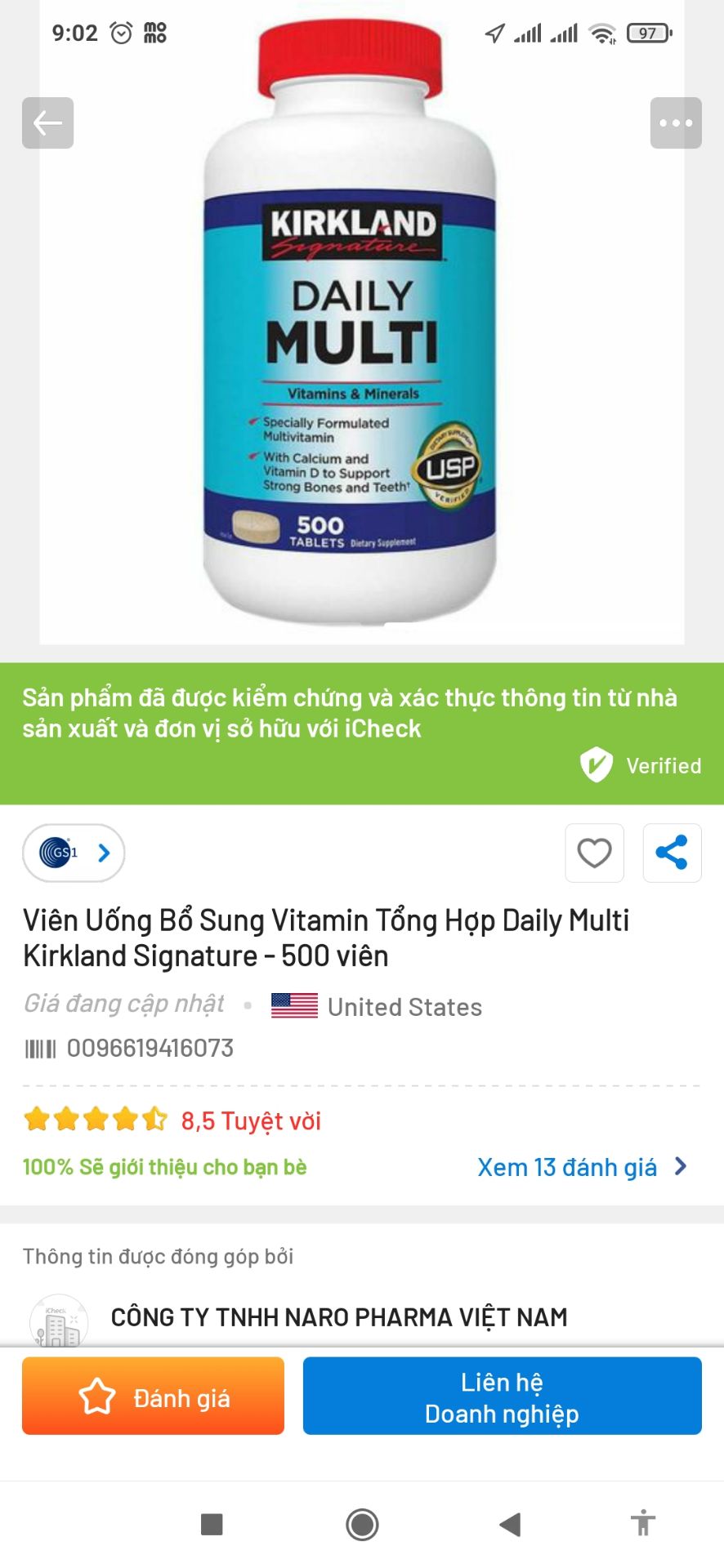 giao hàng rất nhanh ạ. mới bắt đầu sử dụng nên hiệu quả thì chưa biết. chỉ là vitamin nên mình nghĩ nếu có hiệu quả sẽ khó cảm nhận như thuốc.