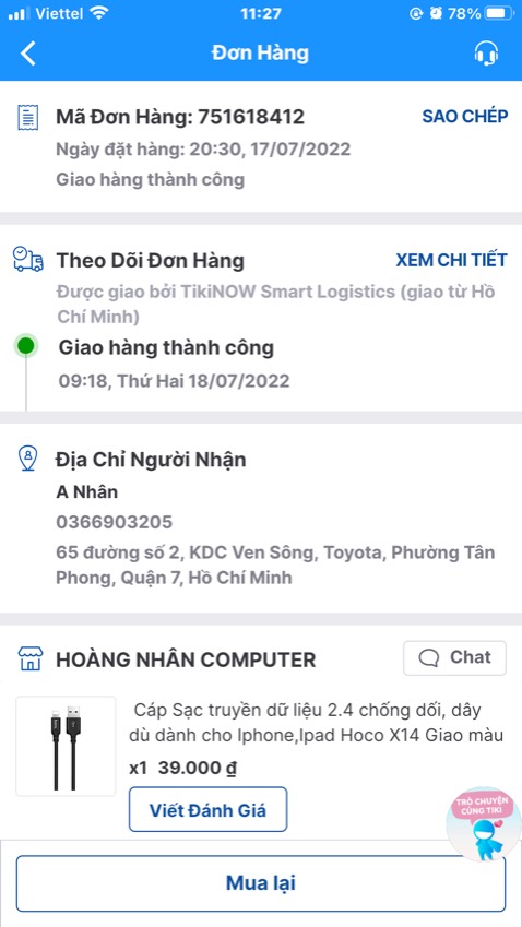 Mua 2 đơn hàng cùng 1 shop, 1 cái có hình màu đỏ, 1 cái có hình màu đen—>giao 2 cái màu đen, không như hình đăng nên thấy không buồn xíu. Dùng thì thấy OK Mua 2 đơn hàng cùng 1 shop, 1 cái có hình màu đỏ, 1 cái có hình màu đen—>giao 2 cái màu đen, không như hình đăng nên thấy không buồn xíu. Dùng thì thấy OK