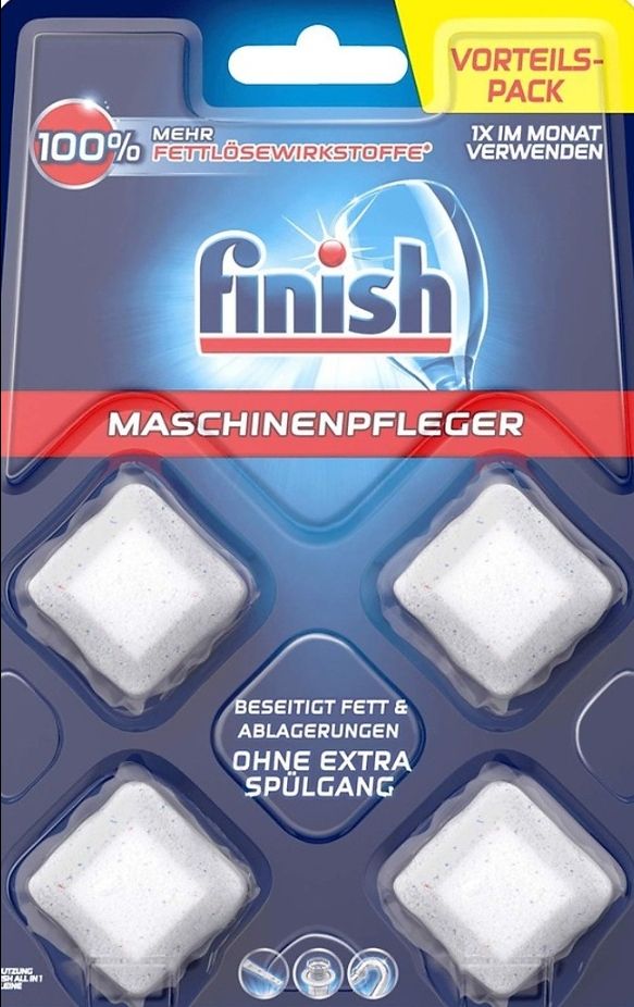 Sp viên vệ sinh máy rửa bát Finish: chưa dùng nên chưa biết chất lượng thế nào, hi vọng là tốt. Shop chuẩn bị & đóng gói cẩn thận, giao hàng rất nhanh.