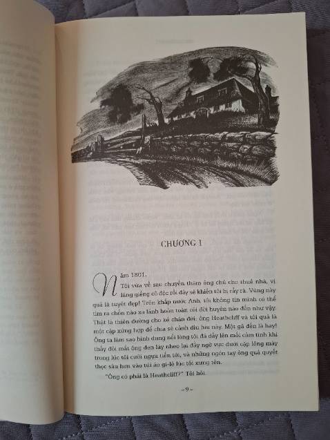 Đặt bìa xanh lam, giao bìa vàng. Đọc bình luận của một chị trên hội văn học kinh điển, thấy chị bảo cũng từng gặp vấn đề này với quyển này rồi. Chán thật sự.