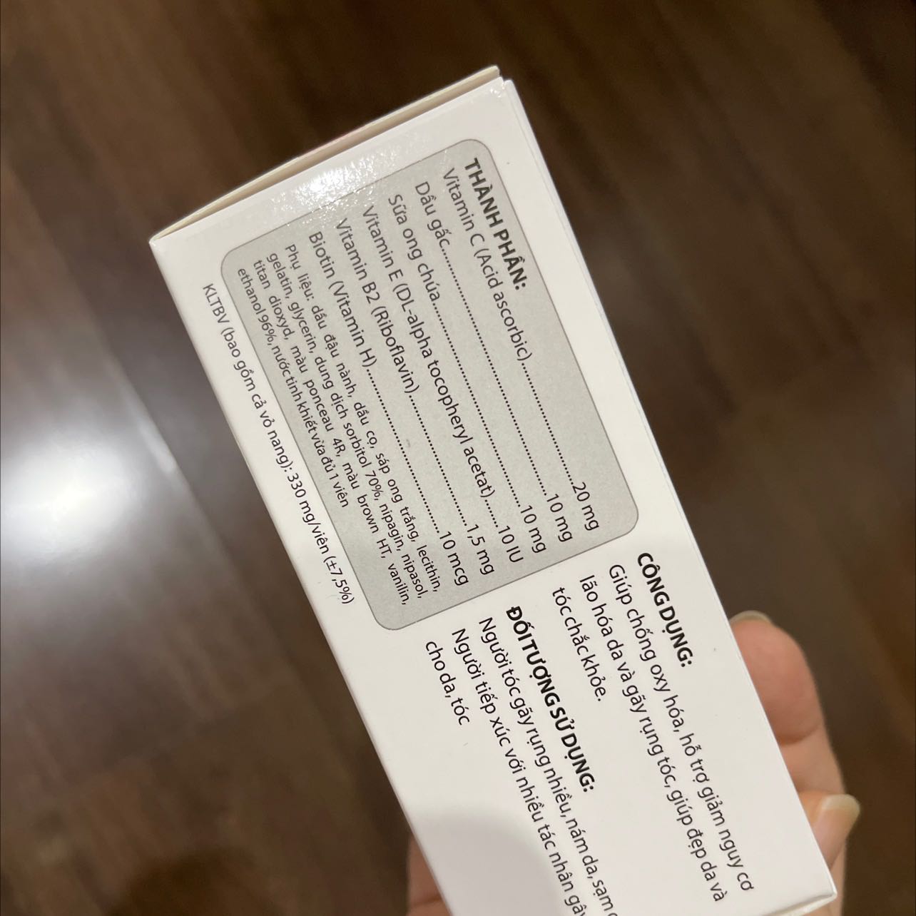 Hàng gói kĩ, mấy lớp luôn, date sản phẩm xa, thành phần tốt, hy vọng dùng có kết quả, giá cả phù hợp.