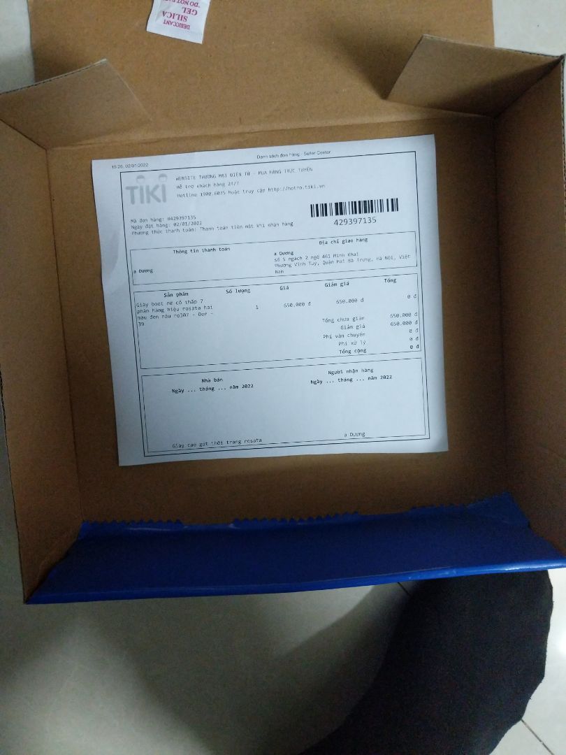 MÌNH NHận đc hàng r...

da mềm. đi êm...còn bền hay ko thì phải để 1 tg sau r mình đánh giá lại sau nhé