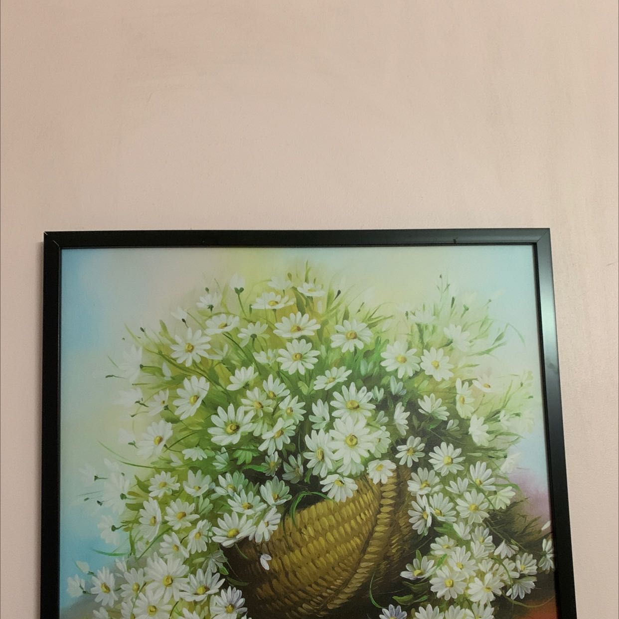 Sản phẩm đẹp nhưng phần khung chất liệu gỗ thông xấu không được chau chút
Kích thước vừa xinh
Giao hàng lâu( 1 tuần )